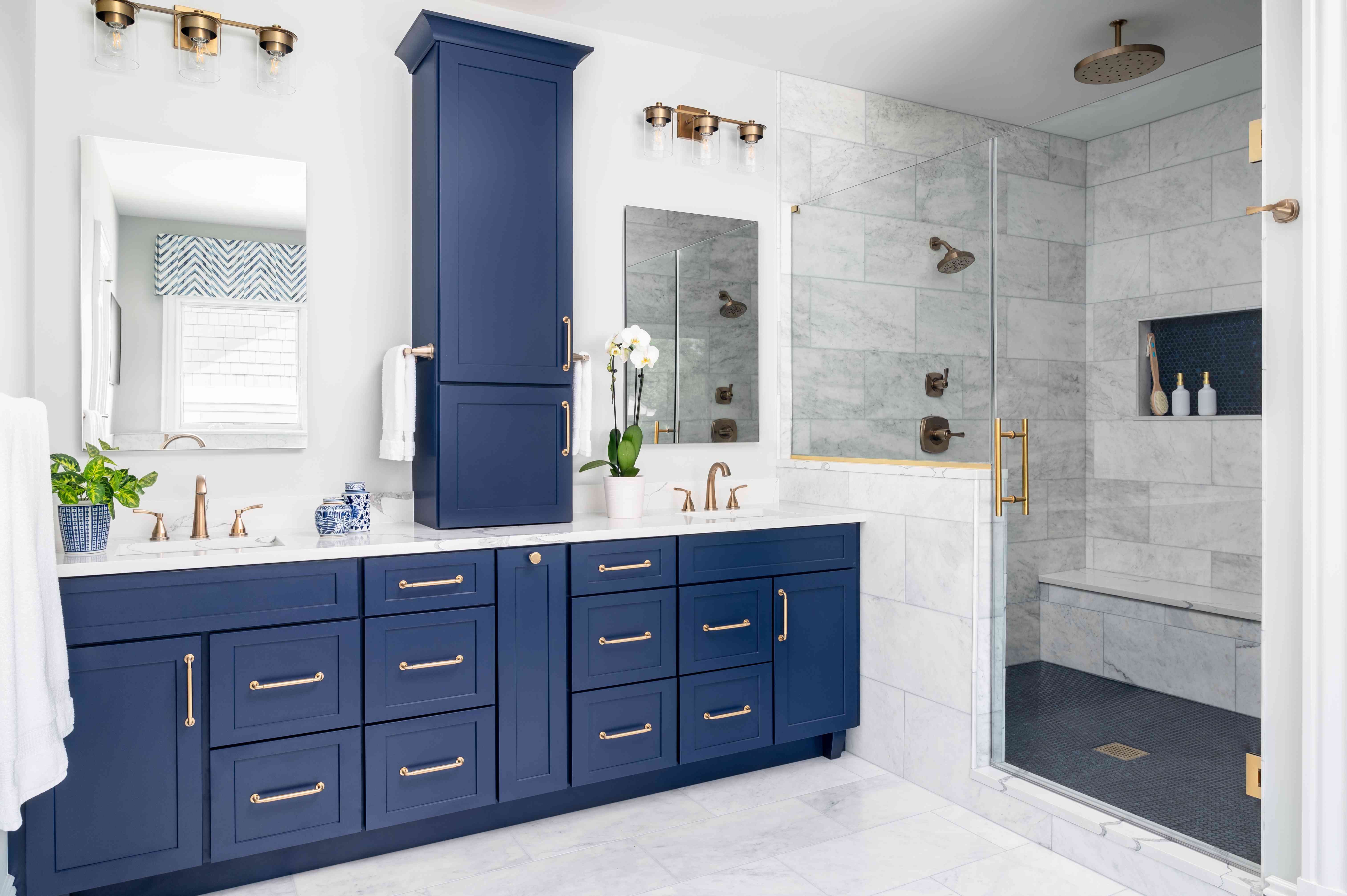 Bathroom remodeling project